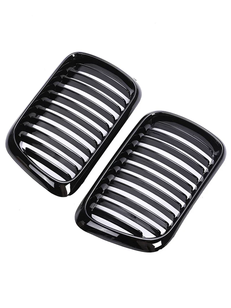 New! Kidney Front Bumper Lower Grills Single Slat Gloss Black Interior Grille Facelift For BMW 3 Series E36 LCI 1997 1998 1999