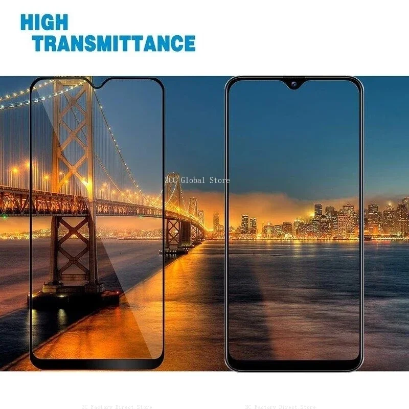 4PCS 9D Tempered Glass For Samsung A12 A13 A21S A22 A23 A31 A32 A33 A41 A42 Screen Protector For A51A52 A52S A53 A71 A72 A73 5G