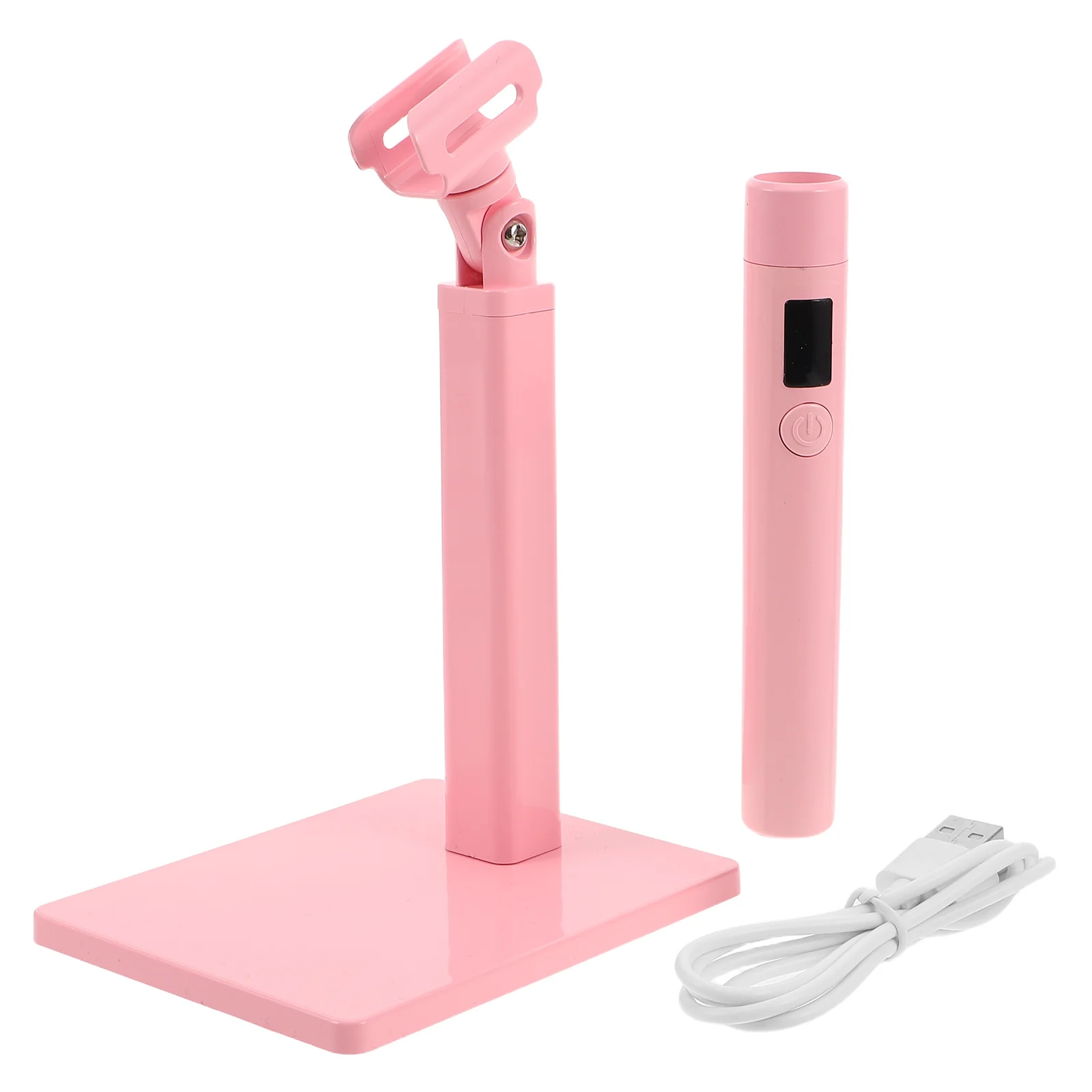 ضوء أظافر محمول قابل لإعادة الشحن مع حامل ثابت لطلاء الجل، علاج سريع، مصباح جل أنيق لتزيين سطح المكتب للأظافر #1