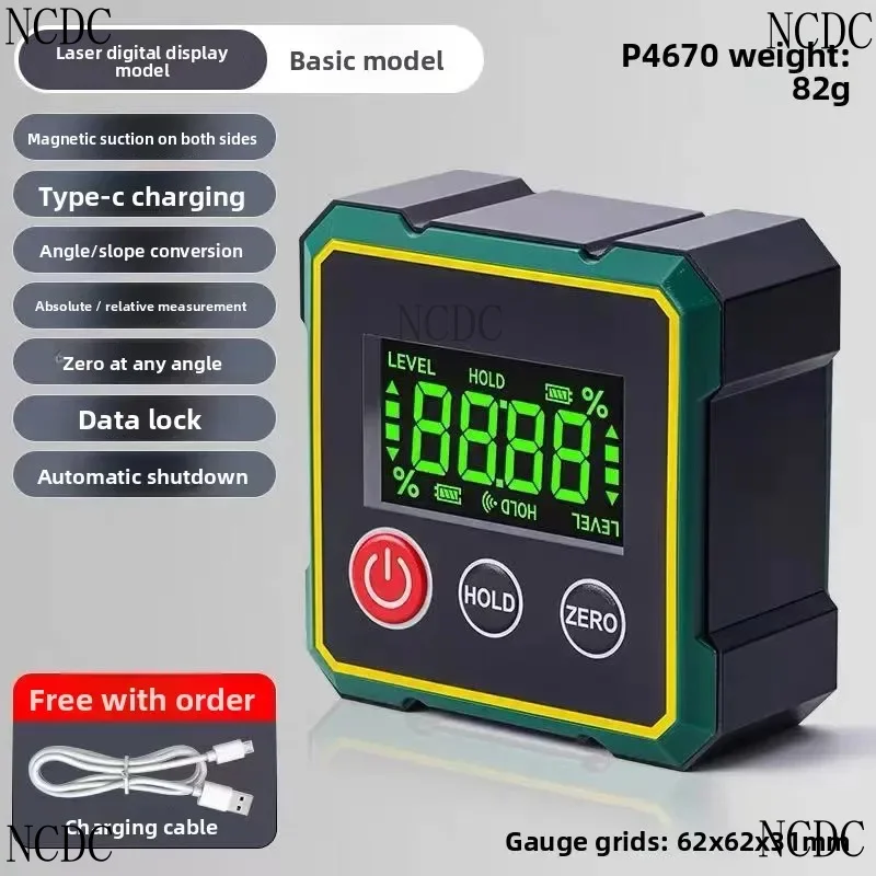 Digital Laser Level Measuring Slope Angle Inclinometer