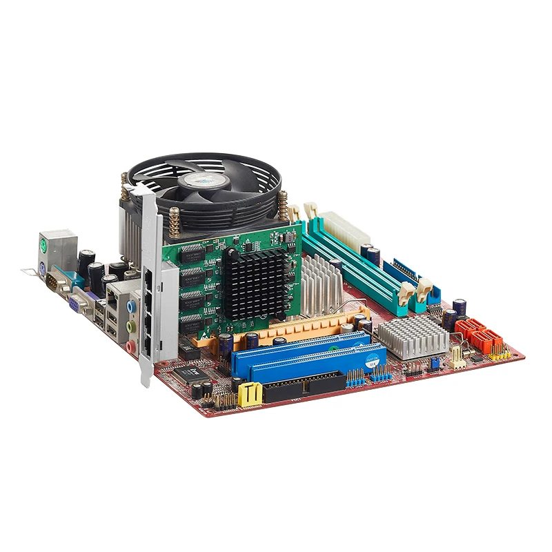 مهايئ شبكة إيثرنت كواد جيجابت ببطاقة شبكة 10/100/1000Mbps من PCI Express مهايئ Lan RJ45 نيك ريالتيك RTL8111H لينوفو M720Q M920X P330