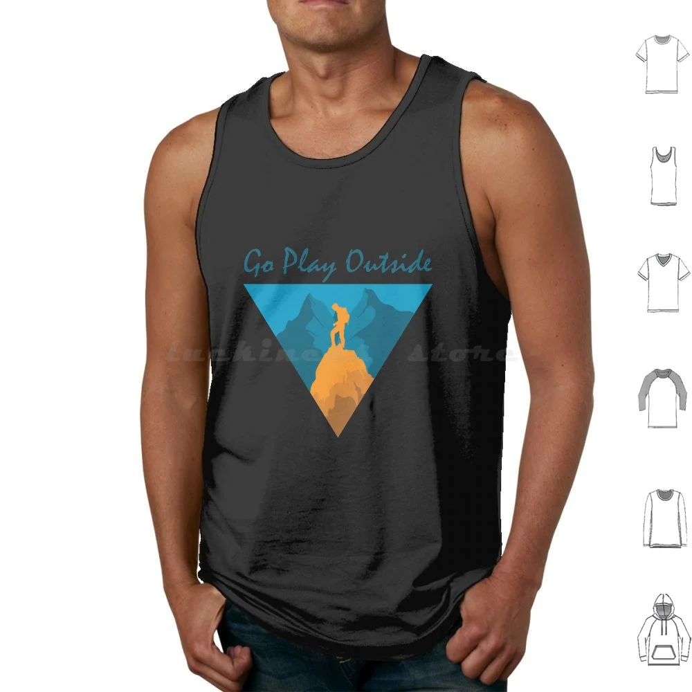 Camping Backpacking Hiking Outdoor Tank Tops Vest Sleeveless Camping Motorhome Pilot Co Pilot Travel Vintage Funny Retro Rv