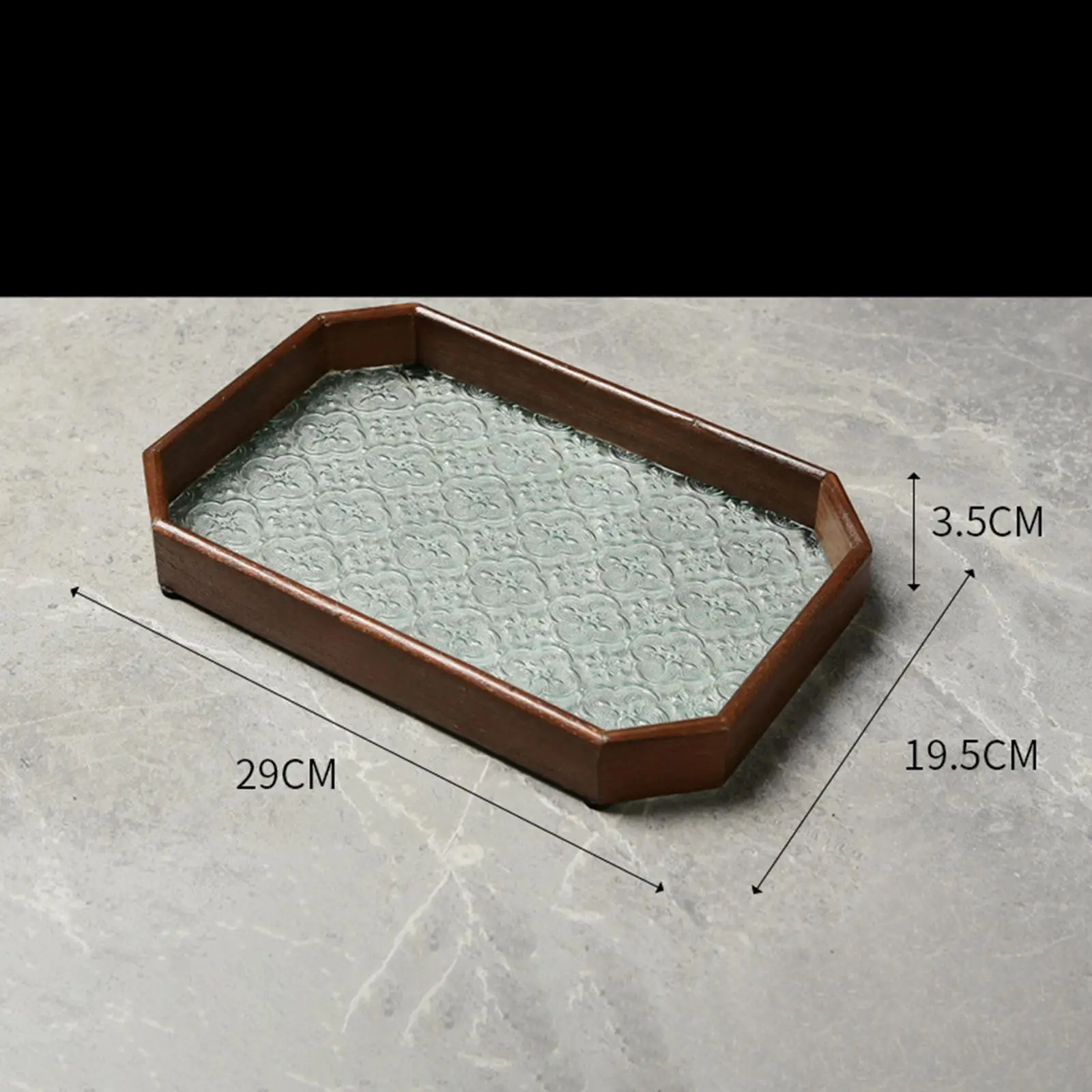Glass Coffee table Desk Storage Solution Candle Tray Vanity Trays for Coffee Table Restaurant Desk Living Room Bathroom
