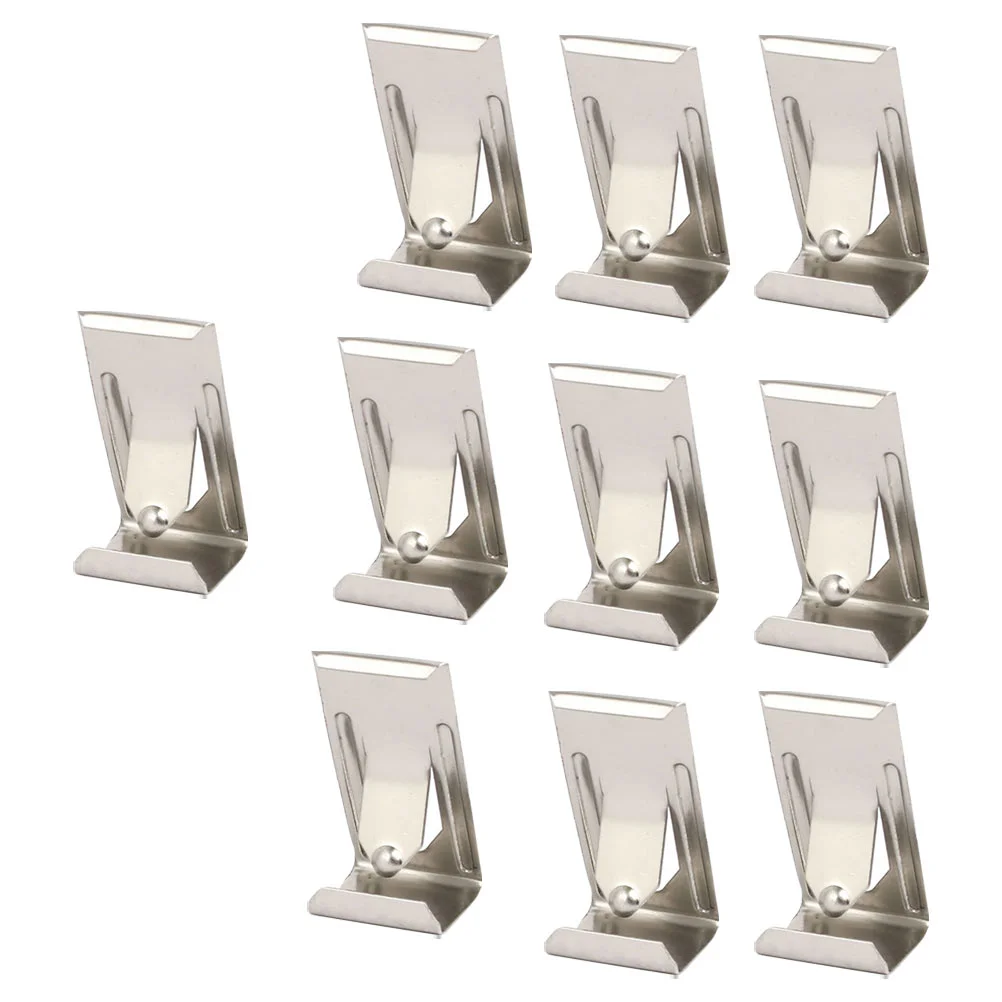 50 Pcs Photo Frame Accessories Picture Hook Shrapnel Hanging Hooks Clip Metal Iron Hanger