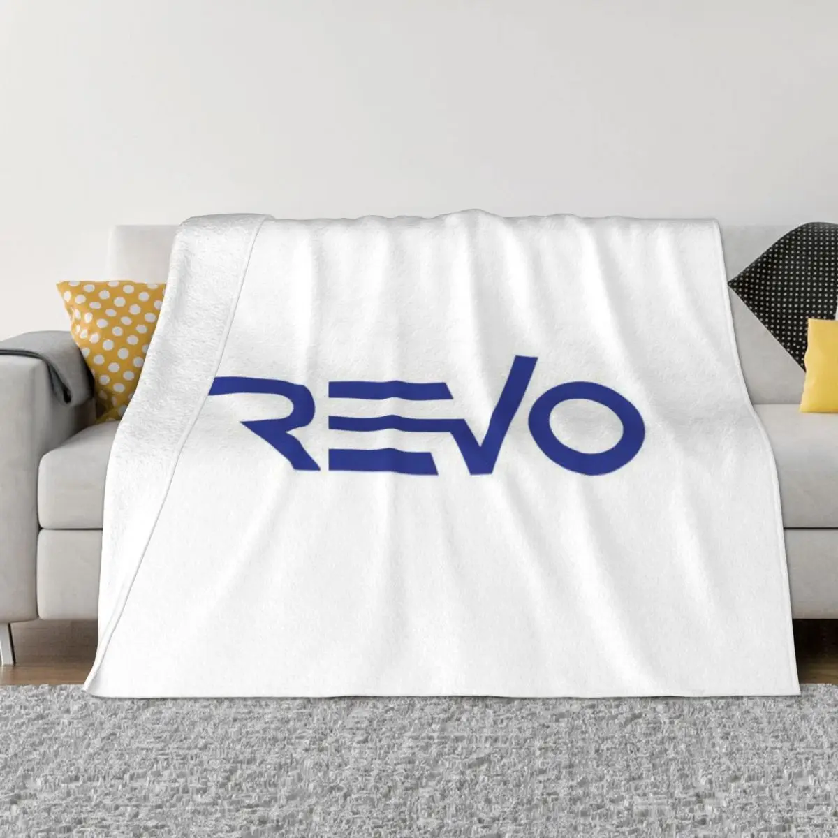 

Revo Logo 3 Plush Quilt For Bed Thin Wadding Blanket Throw Blanket