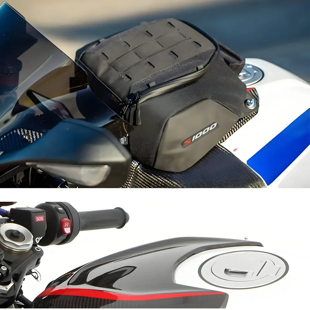 

For BMW S1000RR S1000 RR S1000RR Motorcycle Accessories Fuel Tank Bag Luggage Storage Bag Black Kit 2019 2020 2021 -2025