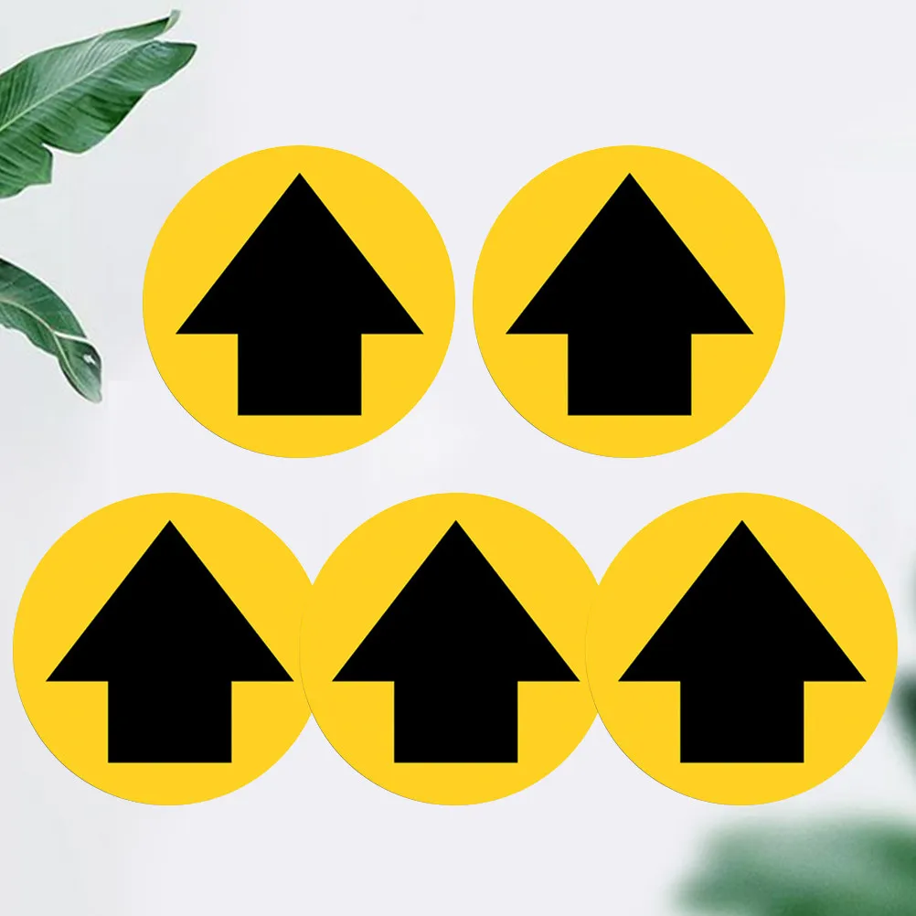 

5 листов самоклеящихся ПВХ-наклеек для соблюдения дистанции, для пола, стен, стекла, для школ, торговых центров, общественных туалетов, знаки безопасности