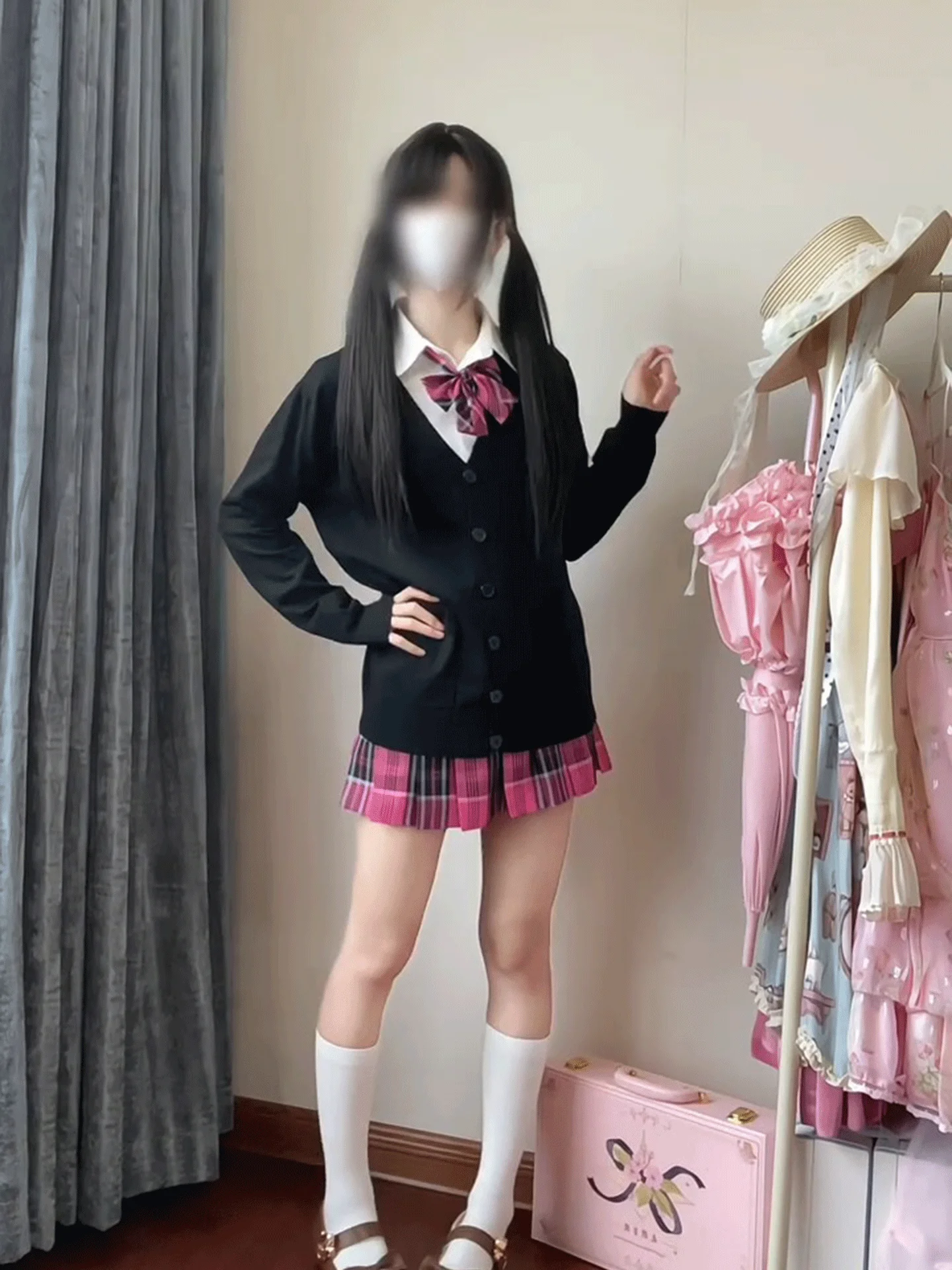 Doux Preppy Sle Long Sve tricoté Cardigan Jaet vêtements d'extérieur pour femmes printemps automne v-ne coupe ample fermeture à bouton unique