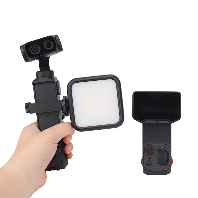 For Insta360 Luna Ultra Camera Expan Frame Adapter Cage For LUNA ULTRA Without Screen Multifunctional Cold Boots Clip Accessory