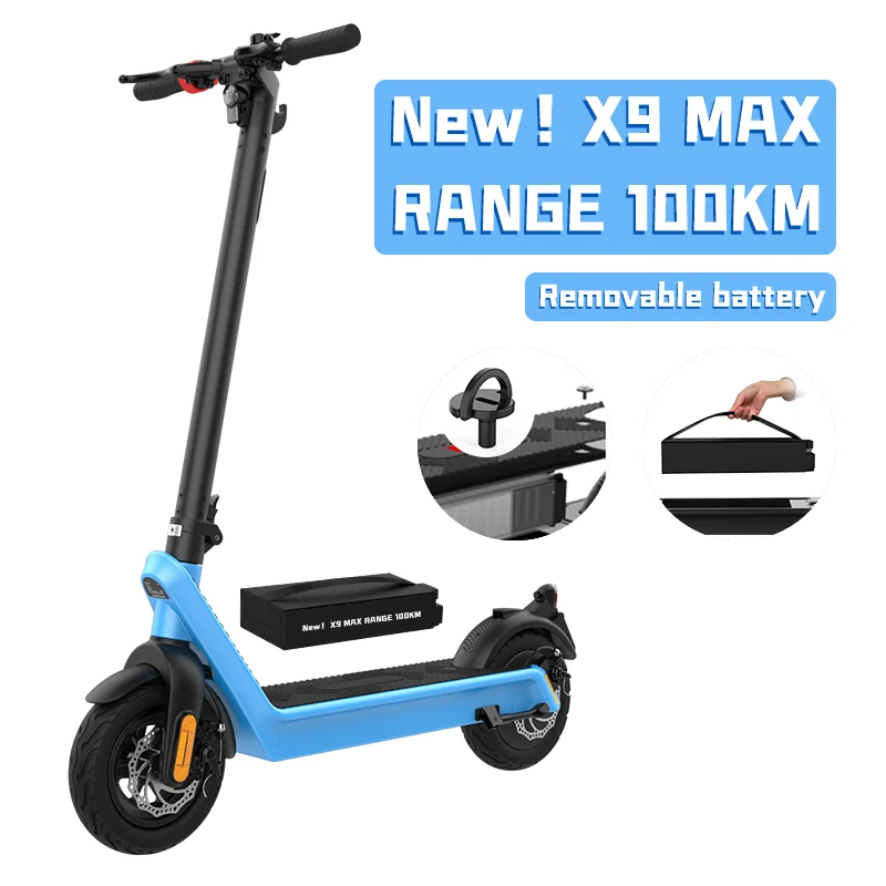 

KIXIN Smart E Scooter Off Road Mobility E Kick 350W Motor 500W Scooter Электрический складной двухколесный электрический самокат для взрослых