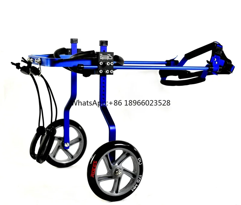 Pet Dog Cat Wheelchair Wheel Chair Cart Walker Scooter For Back Legs Selling Factory Direct Sale Customize