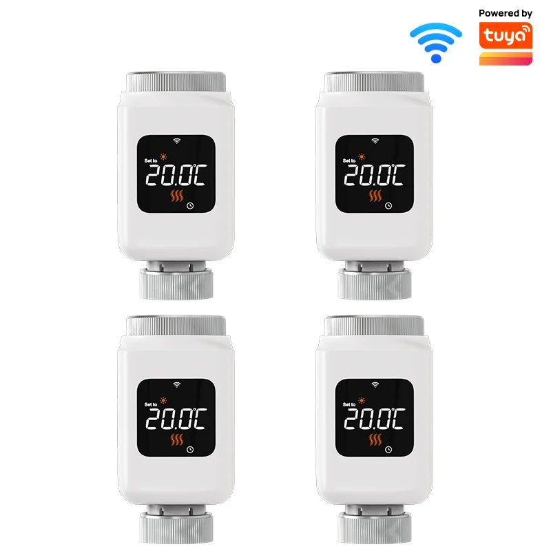 Tuya Smart WiFi thermostatische radiatorkraan TRV programmeerbare APP externe temperatuurregelaar verwarming met Alexa Google Home