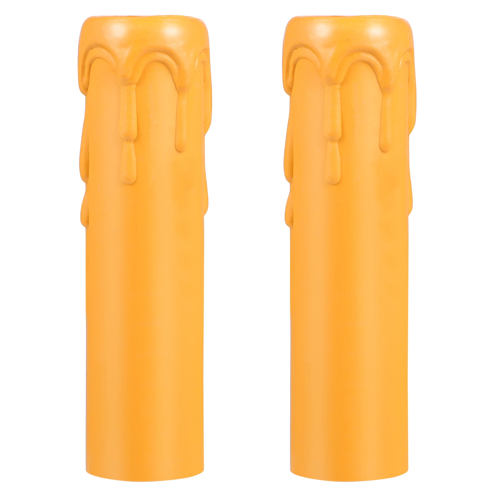 

20 Pcs Socket Sleeves Casings Retro Drip Covers Elegant Match Chandeliers Lightweight Waterproof Socket Tubes