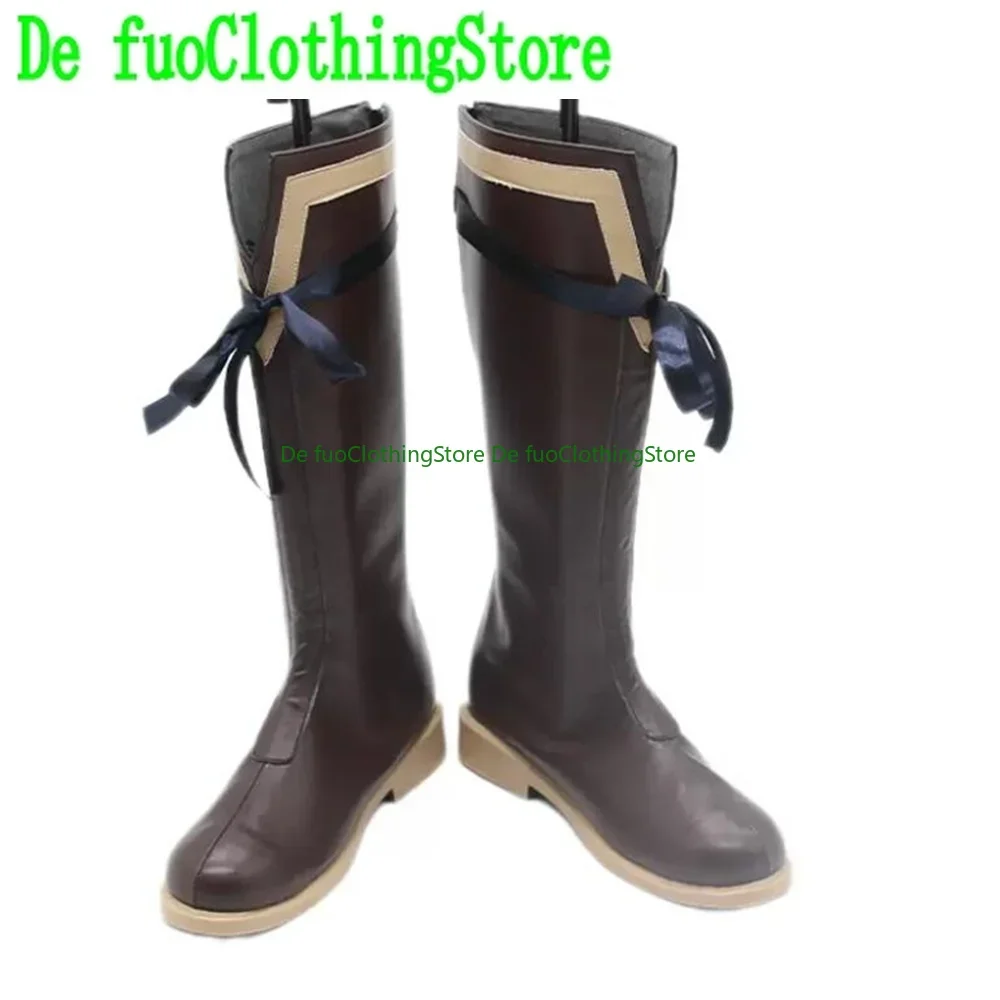 

Lyn Lyndis Fire Emblem Blazing Sword Обувь для косплея Сапоги Игра Аниме Вечеринка Хэллоуин Рождество DefuoClothing