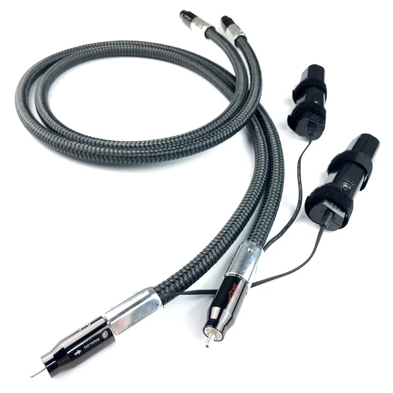 

WEL Signature RCA PSS Surface Silver HiFi Audio RCA Interconnection Cable with Carbon Fiber 72V Battery