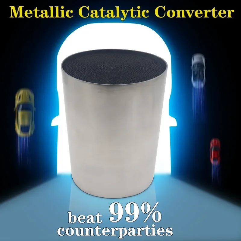 114*100MM Catalytic Converter EURO 1 200 CPSI Universal Metallic Three Way Catalytic Converter Catalytic Converter