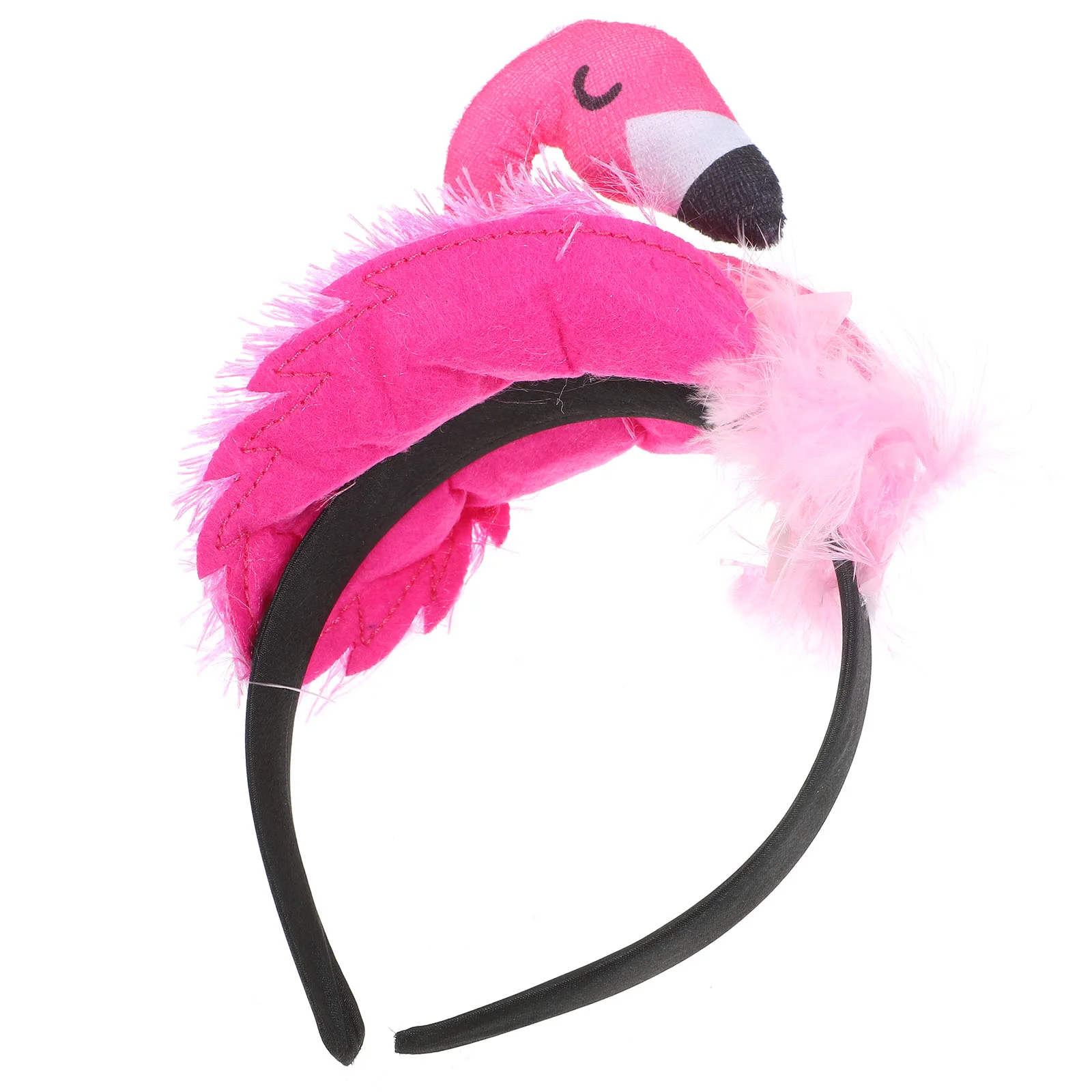 Bandeau de sauna flamant rose pour bébés filles, 2 nœuds, accessoires de cheveux, plumes en satin pour enfants