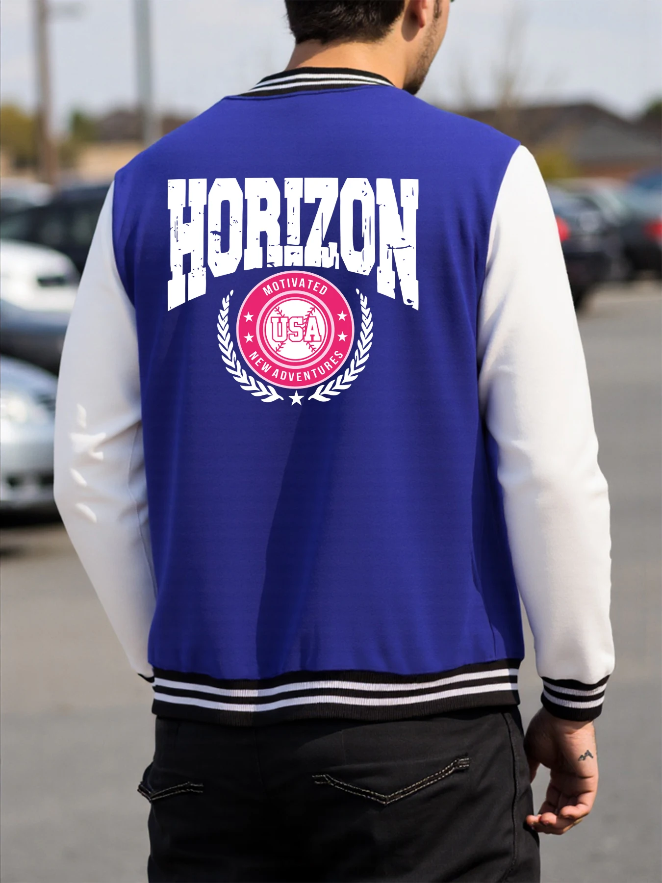 

Sport Whar Perfect Limiten Varsity Prints Бейсбольная куртка Мужская повседневная свободная верхняя осенняя флисовая одежда Американское пальто в стиле хип-хоп