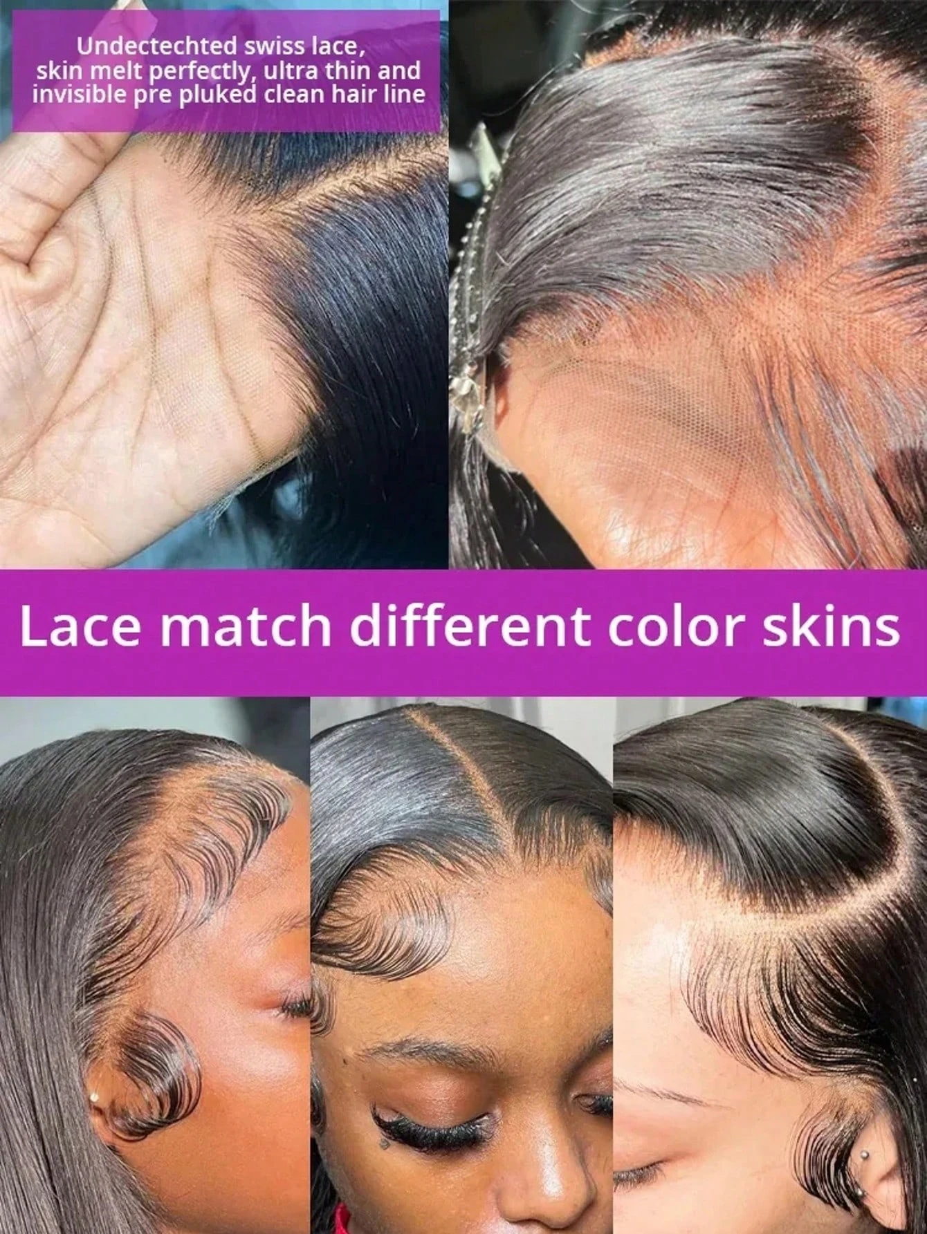 13x4 13x6 HD Объемная волна Парик фронта шнурка Guless Парик Свободная волна Парик фронтальной части шнурка Парики из человеческих волос для чернокожих женщин 250% плотность