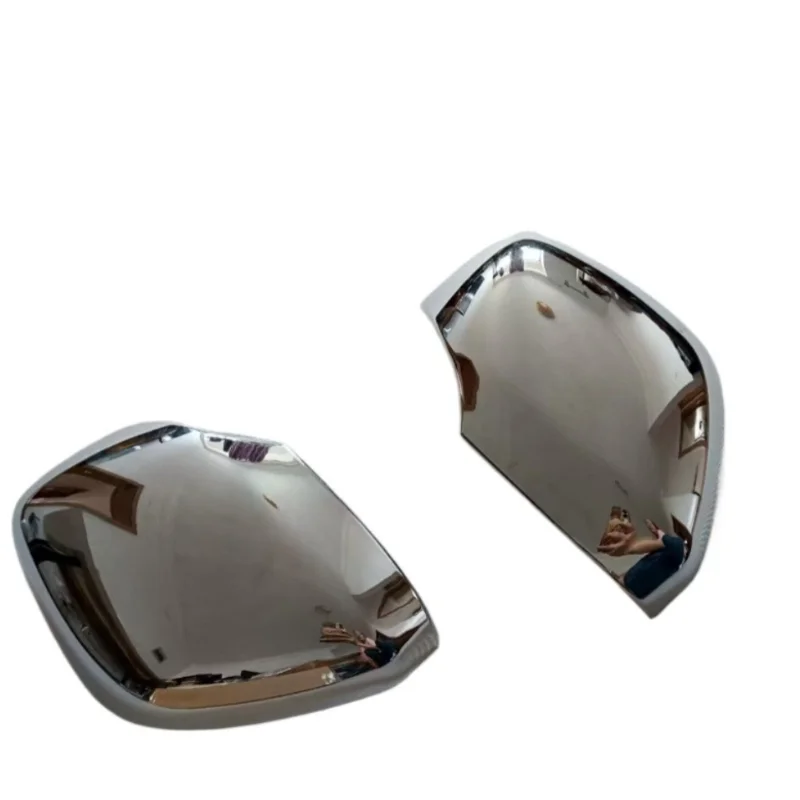 

Позолоченный чехол для зеркала заднего вида, декоративный антибликовый чехол для нового Nissan Patrol Y62 2013-2021, автомобильные аксессуары, ABS Chrome