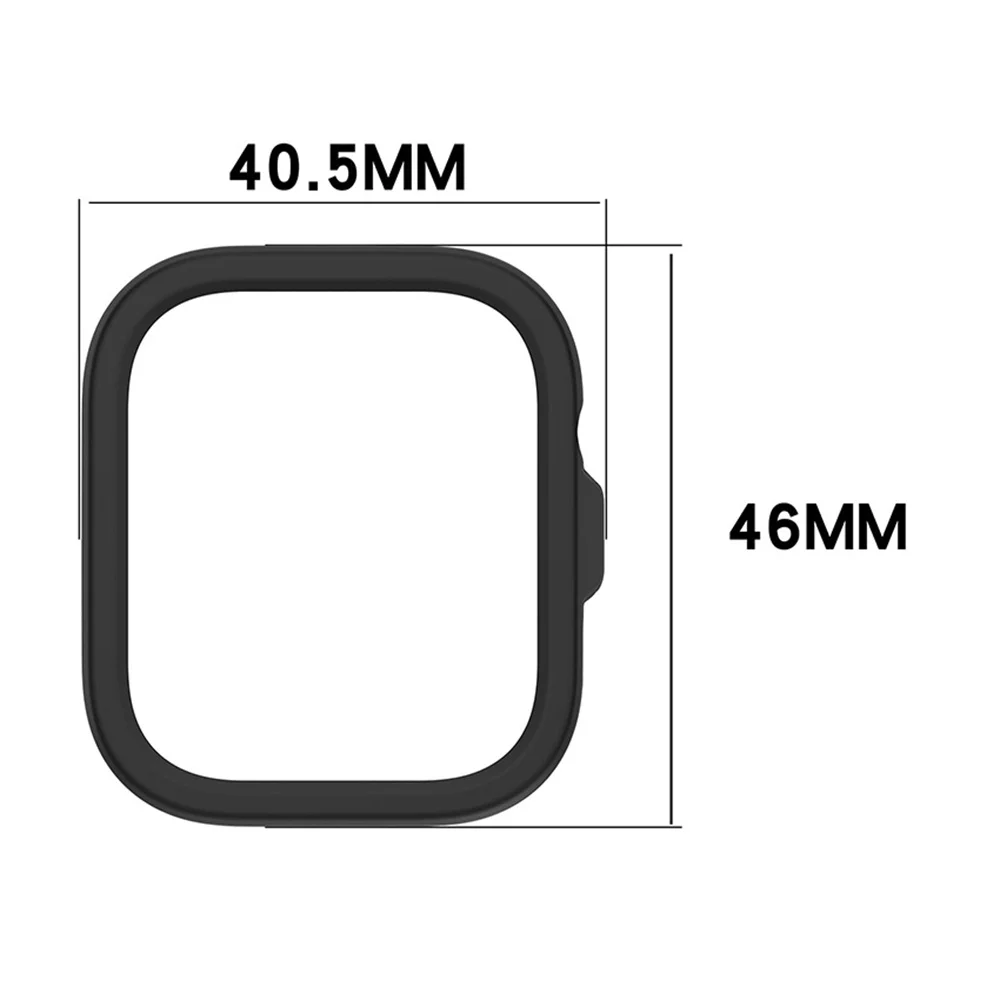 Para huawei relógio fit4 pc capa protetora meia envoltório oco relógio caso acessórios de substituição