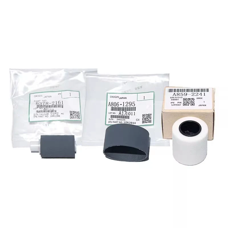 

2SET A859-2241 A806-1295 B378-2161 ADF Pickup Roller For Ricoh C2010 C2030 C2530 C2050 C2550 C2051 C2551
