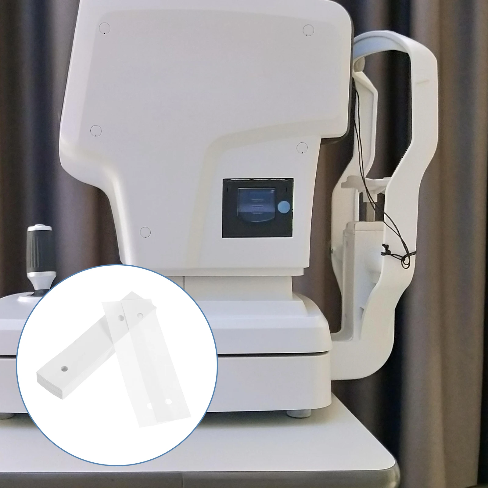 

10 Bags Chinrest Paper Slit Lamp Optical Chin Rest Disposable Supplies Smooth Edges Sanitary Optometry Accessories For Automatic