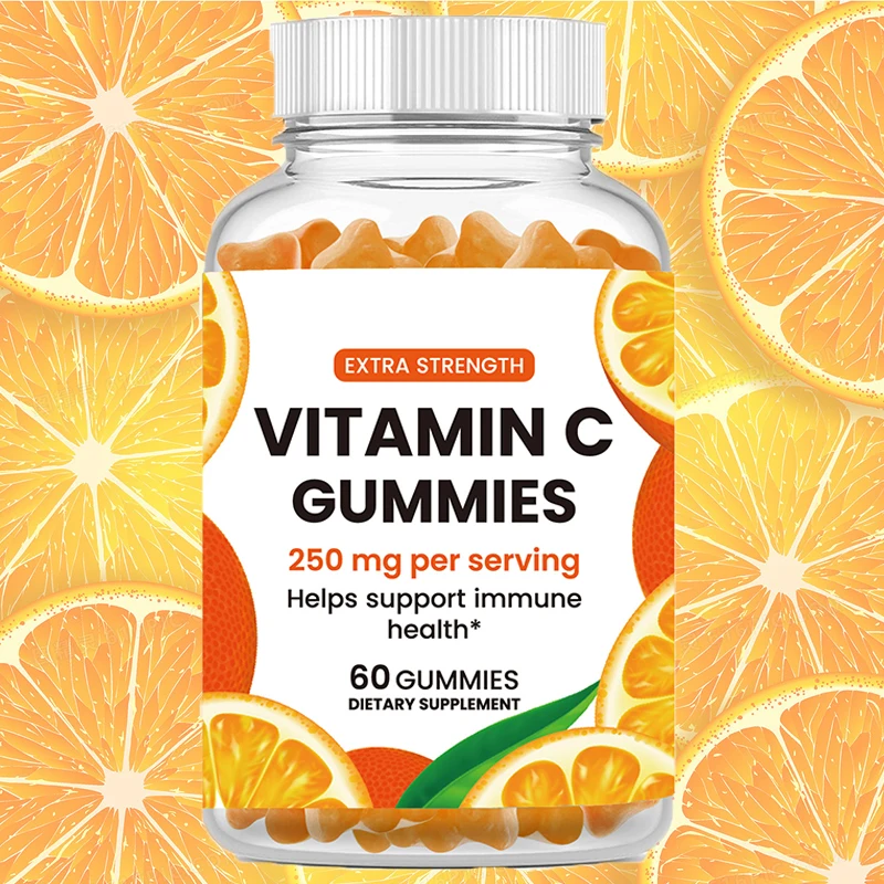 60 Capsules Of Multi Vitamin VC Soft Candy With Antioxidant Properties To Enhance Immunity And Supplement Vitamins