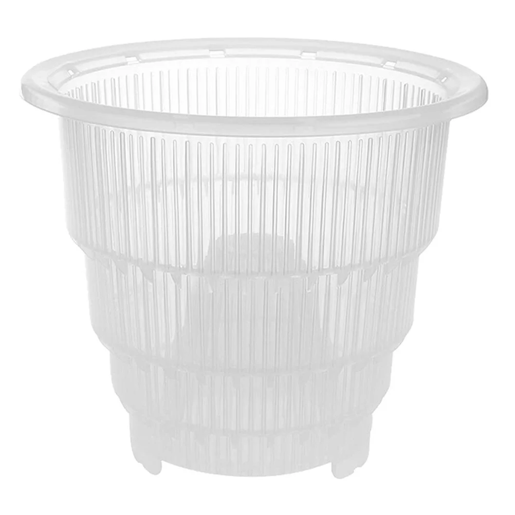 

Plastic Hydroponic Basket Garden Net Cup Heavy Duty Slotted Pot Corrosion Resistant Hydroponic Plant Pot for Root Strengthening