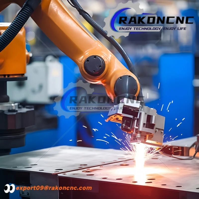 Robot Arm 6-axis Automatic Fiber Laser Welding Machine 1500w 2000w 3000w Optional