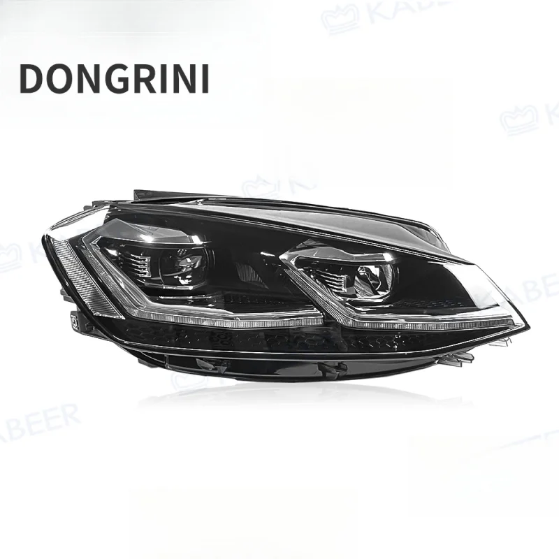 For VW Golf MK 7.5 2017-2020 right full LED headlight with control units etc 555G941035B  55G941036B