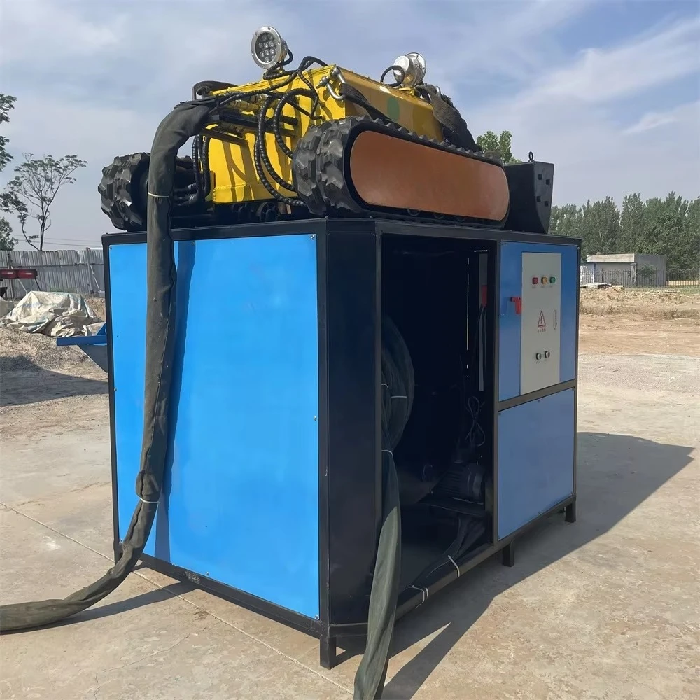 Underwater hull cleaning equipment Submersible dredging machine with gearbox Efficient cleaning robot