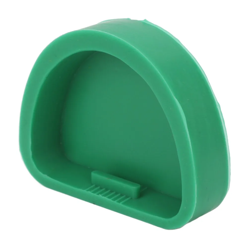 Easy Slotted Type Dental Plaster Molds Flexible Green Silicone Dental Molds Easy Disassemble Dental Lab Model Base For Dentists