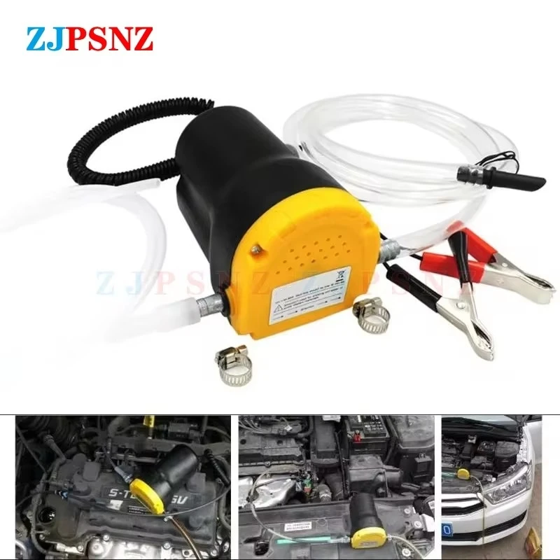 Car Oil Extractor Transfer Pump 60W Extractor Transfer Engine Suction Pump And Tubes For Electric Car Boat Motorcycle 12V 24V