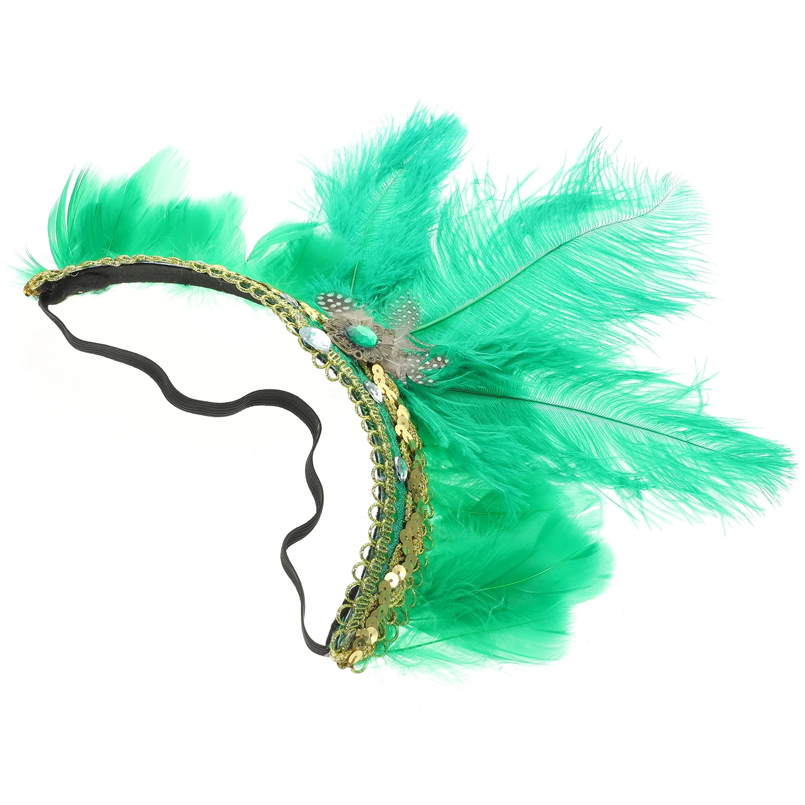 

Plumage Fascinator Headband Decorative Women Party Carnival Lightweight Durable Comfortable Wedding Cosplay Accessory Hair