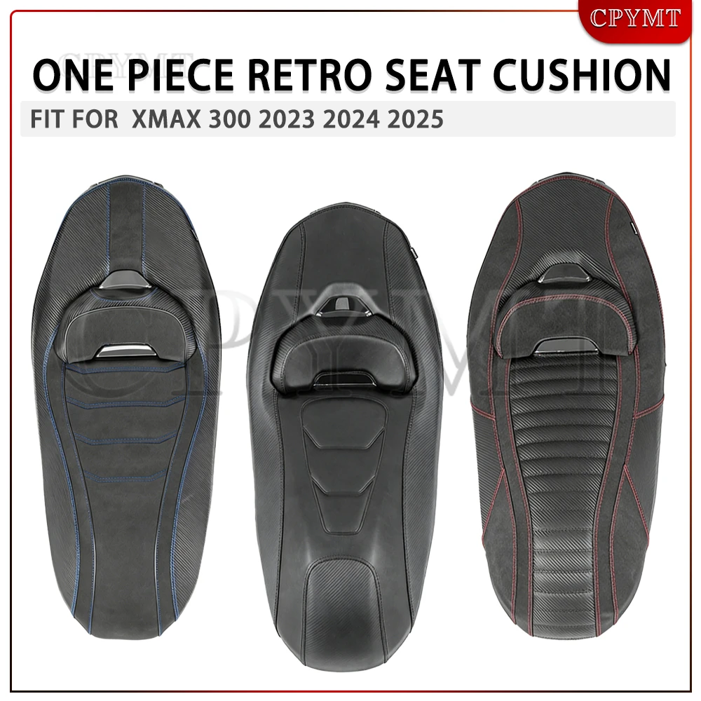 

Fit For XMAX300 X-MAX XMAX 300 2023 2024 2025 Integrated Seat Front Driver and Rear Passenger Cushion Replacement Parts