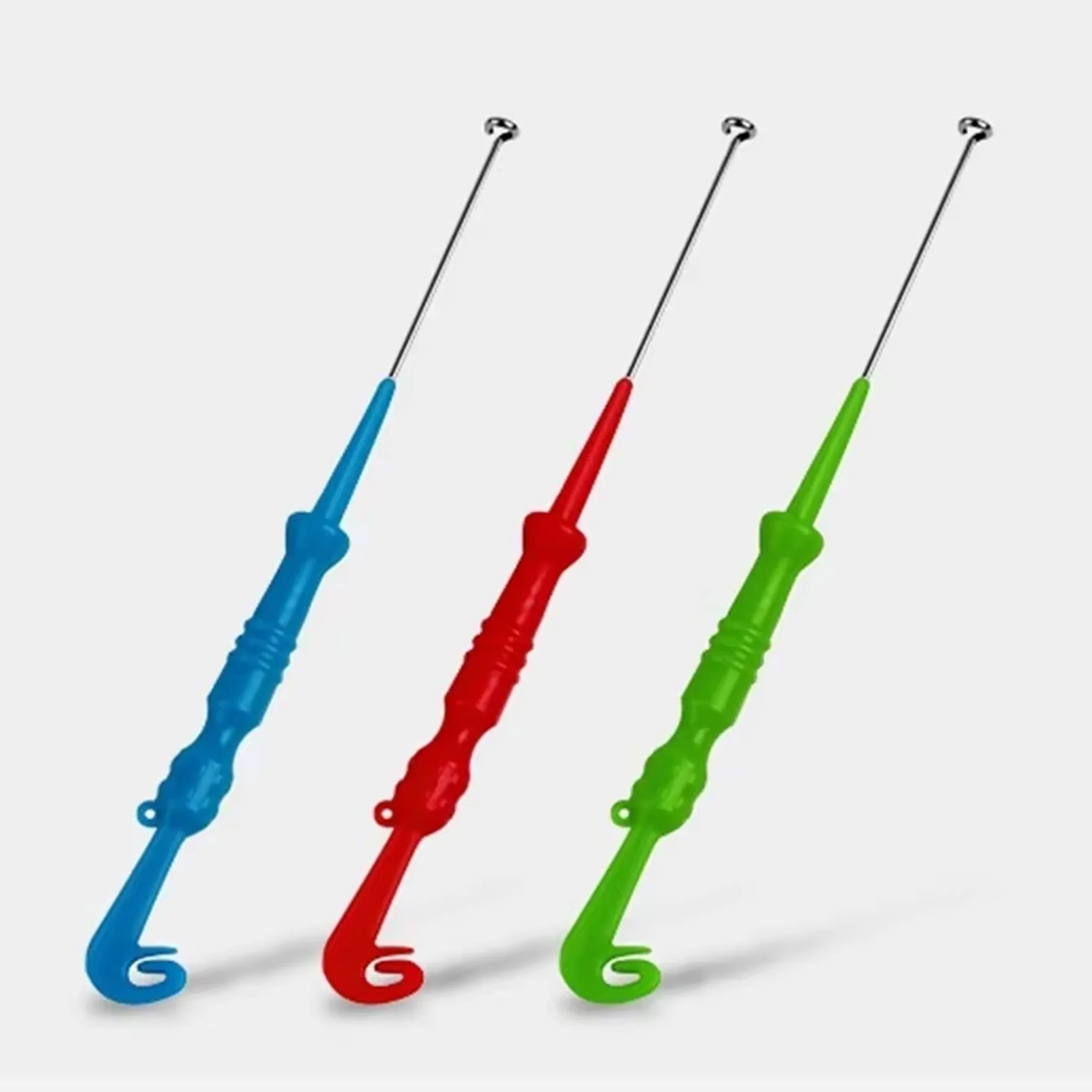 1/3pcs Fishing Universal Deep Throat Hooker Dual Purpose Sub Line Plastic Knotting Tool Fishing Supplies
