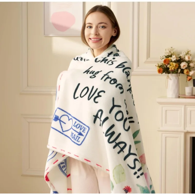 بطانية عيد الأم هدية للأم بطانية أمي ناعمة من الفلانيل للزوجة والجدة هدية عيد ميلاد لابن الابن #4