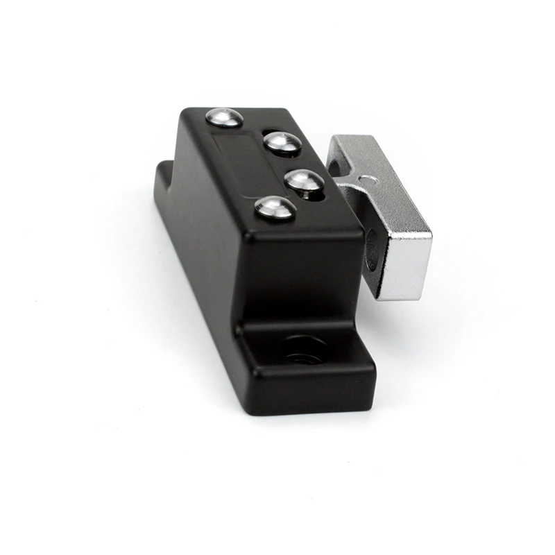 

Zinc Alloy Double Roller Catch for Cabinets Magnetic Hardware for Secure Closure in Motorhomes Caravans and Boats