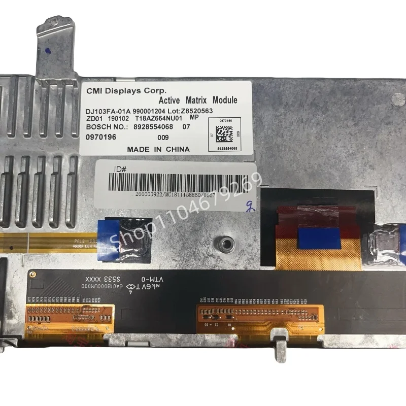 DJ103FA-01A 10.3 inch 1920*720 LCD Modules Screen LCD Display Screen for BMW 5 Series 7 Series X5 X6 and other models