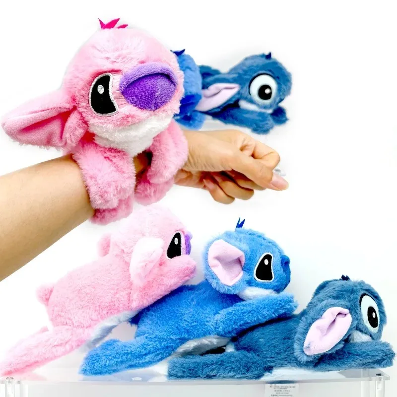 لطيف غرزة ألعاب من القطيفة متعة الكرتون غرزة صفعة سوار الوردي الأزرق الأزرق الداكن أنماط هدية عيد ميلاد لعب الأطفال الفتيات الفتيان #3