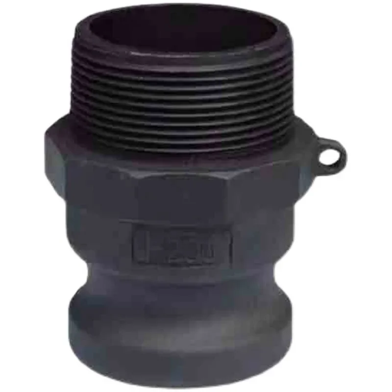 PP Plastic Quick Connector F Type Male External Thread Quick Connection Male End Plastic Connector DN20/25/50