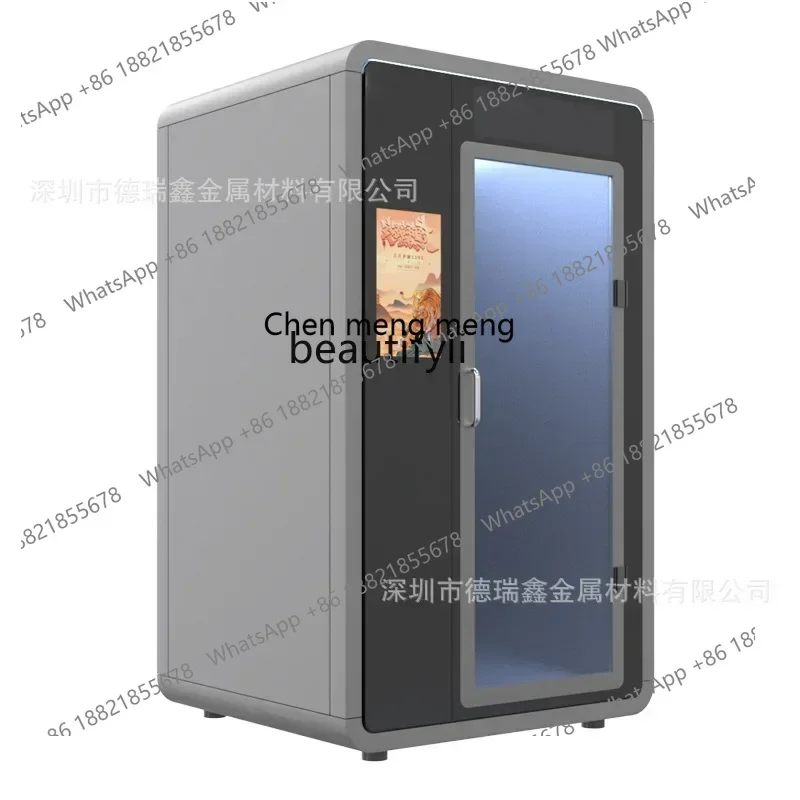 Movable multi-functional ventilated and soundproof room, noise isolation, silent room, telephone booth