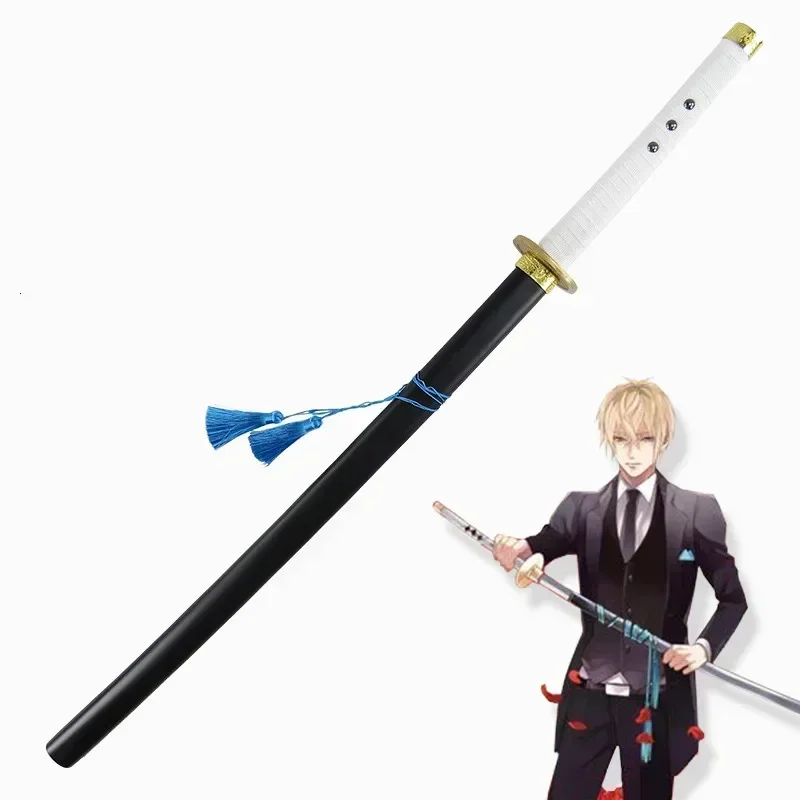 [Funny] 104cm Anime Sengoku Uesugi Kenshin weapon Japan samurai wooden Sword Cosplay Costume show toy gift