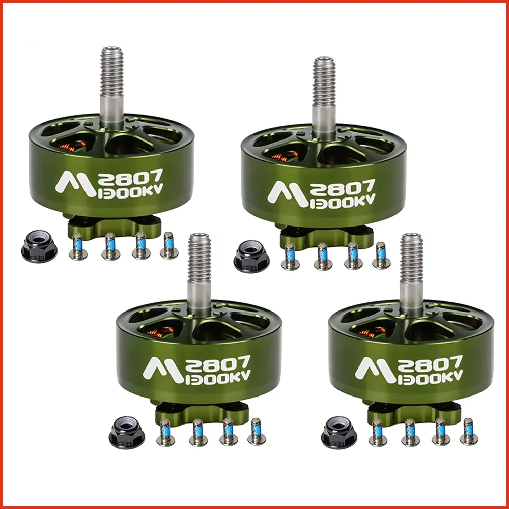 

4pcs/lot Flashhobby Mars 2807 KV1300 3-6S 5mm Shaft BLDC Motor