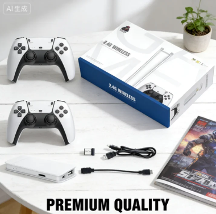 M15 لعبة عصا 4K HD ريترو وحدة تحكم ألعاب محمولة وحدة تحكم لاسلكية 20000 + لعبة كلاسيكية المحمولة مشغل ألعاب الفيديو ل PS1 #1