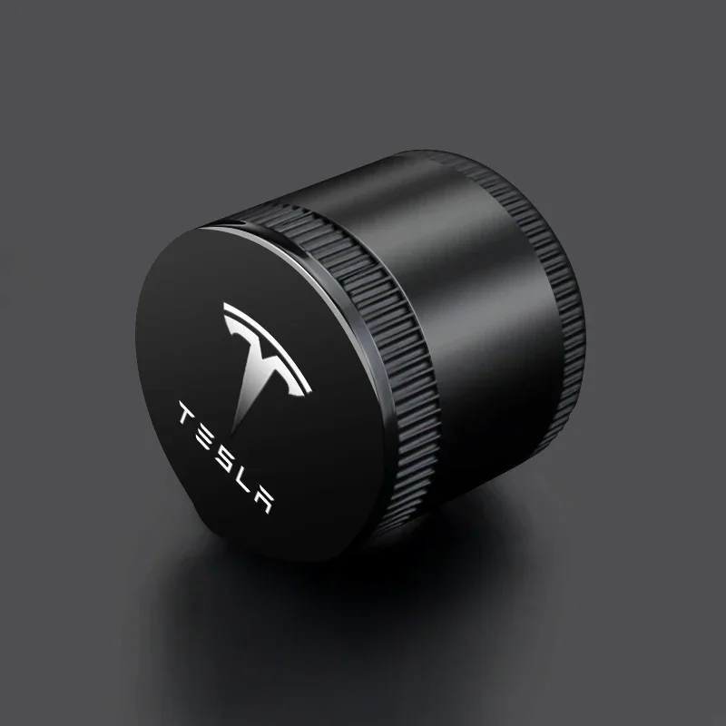 

Alloy Car Ashtray Interior Cigarette Holder Box for Tesla Emblem Model X 3 Y S Roadster Cybertruck Auto Accessories