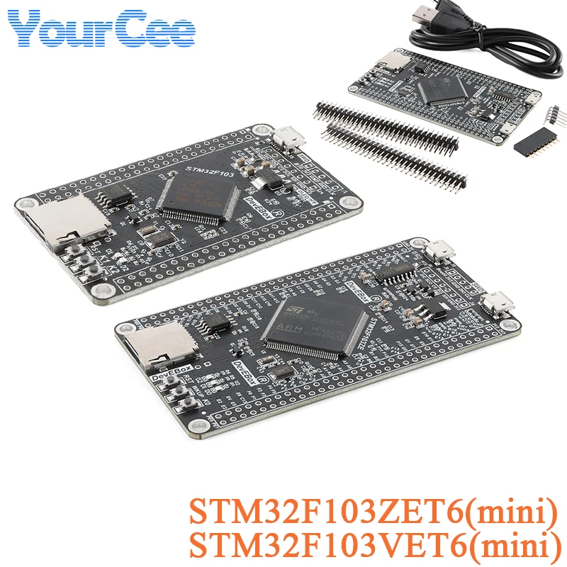 STM32F103ZET6 STM32F103VET6 Mini STM32F103 STM32 jednoukładowy moduł płytki rozwojowej systemu rdzenia