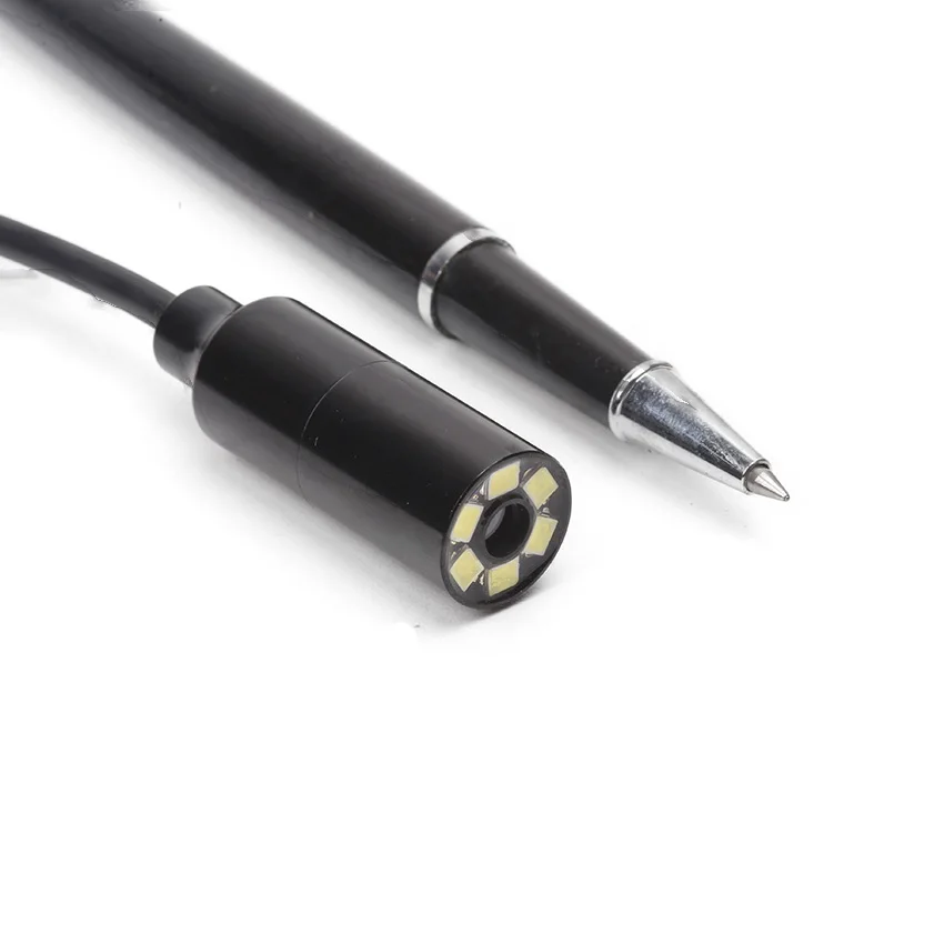 Caméra endoscopique HD USB 14mm, 1944P, avec 6 LED, câble Flexible de, Endoscope d'inspection étanche pour Android, nouveau