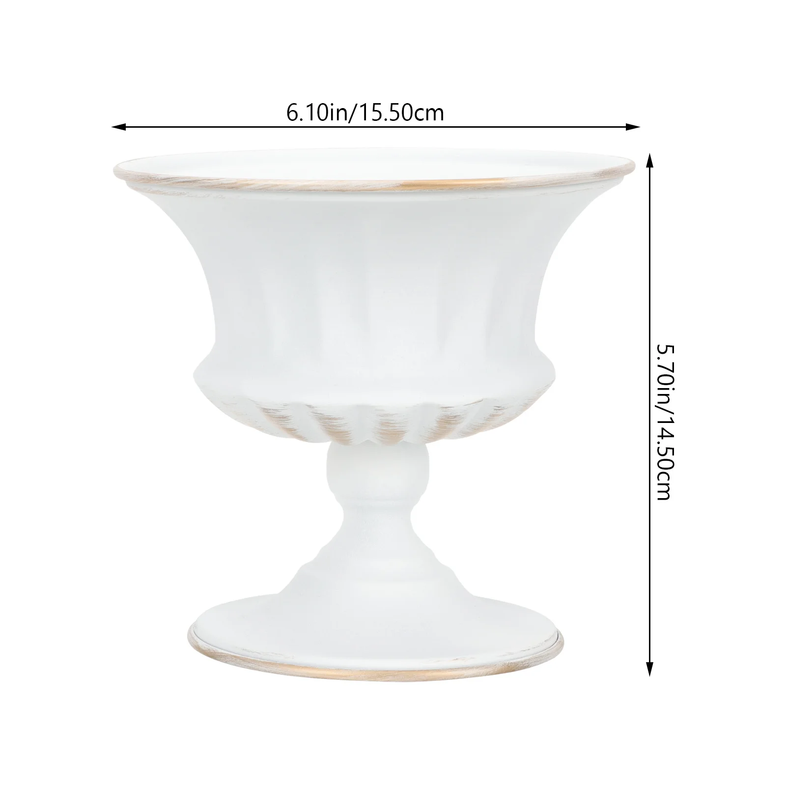 

Retro Style Flower Pot European Iron Decorative Planter Indoor Outdoor Use Creative Home Decor Pots for Indoor Plants